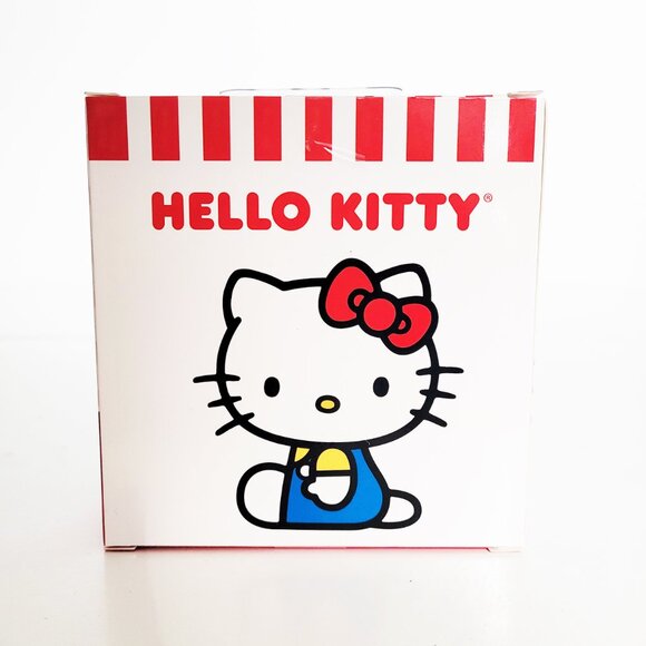 Sanrio Hello Kitty & Friends Hello Kitty and Keroppi Flocked Figures BNIB - Picture 3 of 5